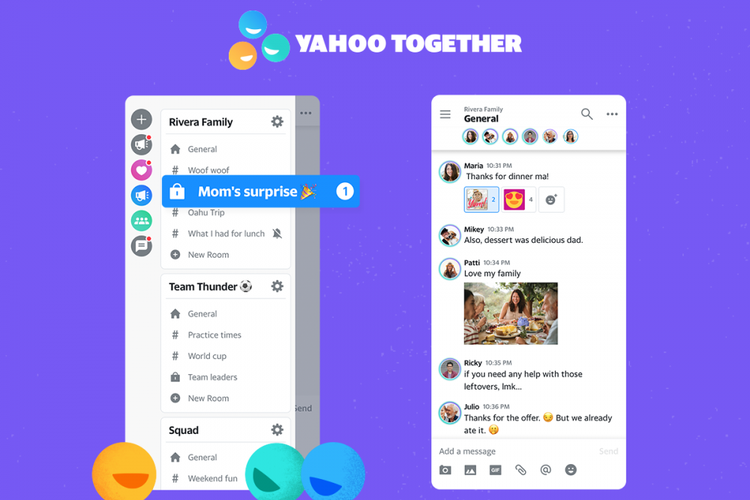 Yahoo Group Tutup Tahun Ini, Luncurkan Together, Aplikasi Chatting Pesaing WhatsApp